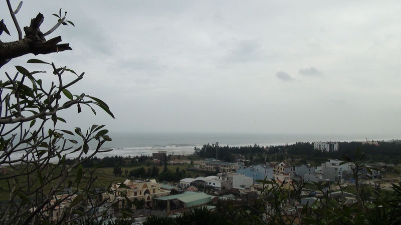 Cảnh nhìn từ Vọng Hải Đài.