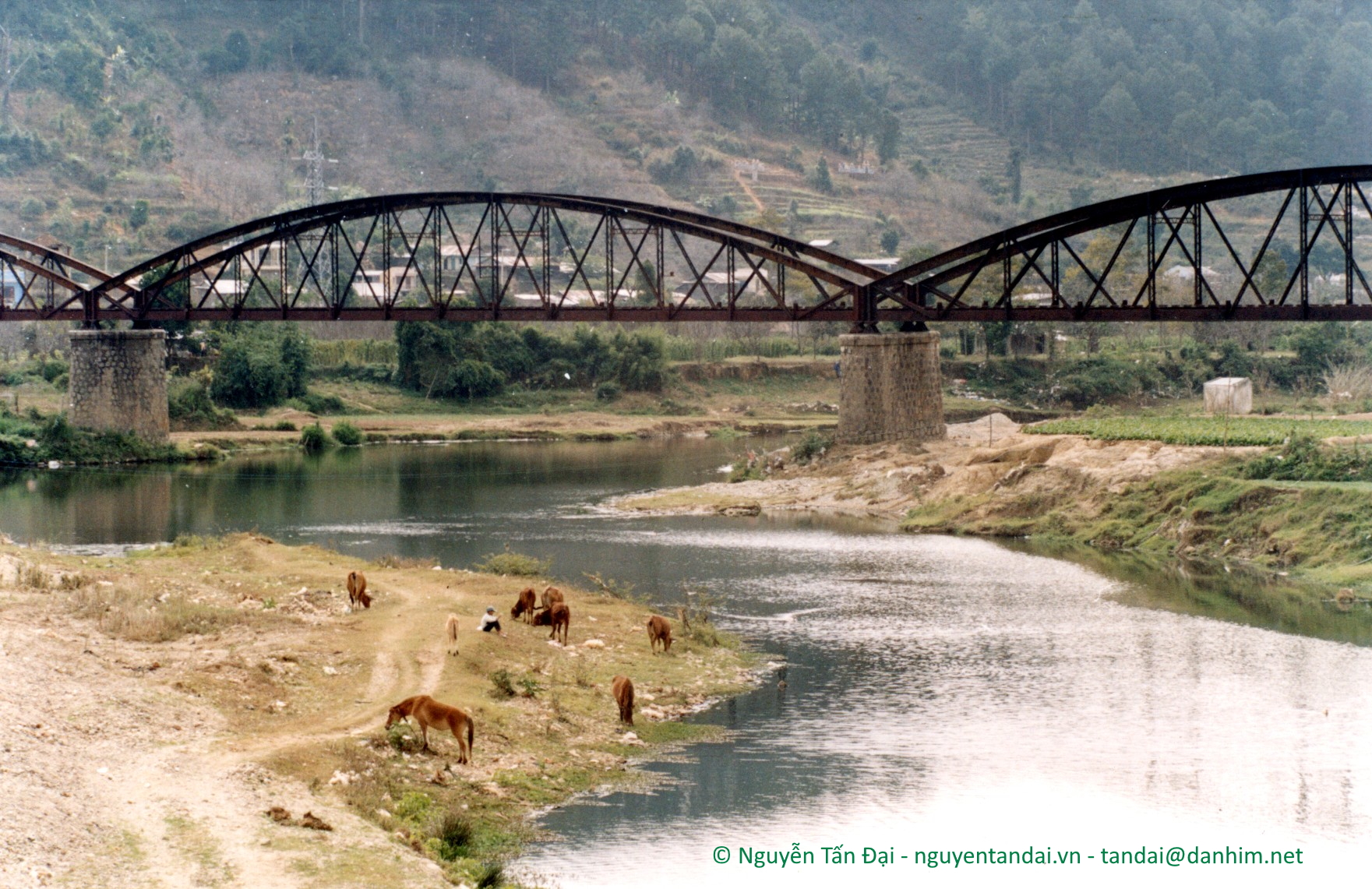 Cầu xe lửa Dran: Tuổi thơ bên sông.